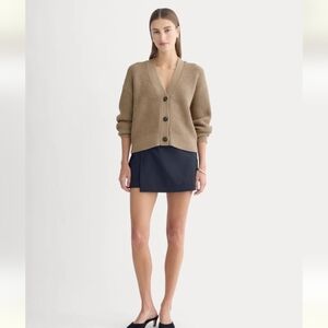 EVERLANE The Boxy Everyday Cotton Cardigan (XL)